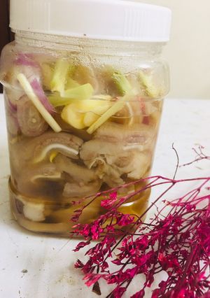Hình của món Tai heo ngâm chua ngọt - Rosy’s kitchen.