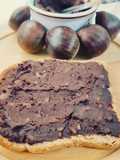 Crema spalmabile alle castagne e cioccolato