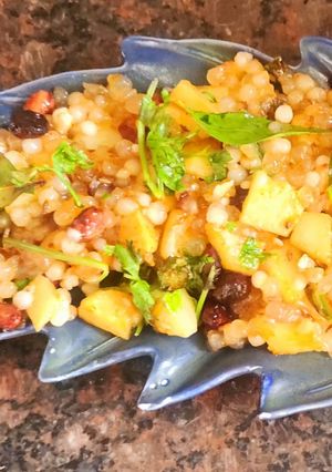 A picture of Sabudana Khichdi.
