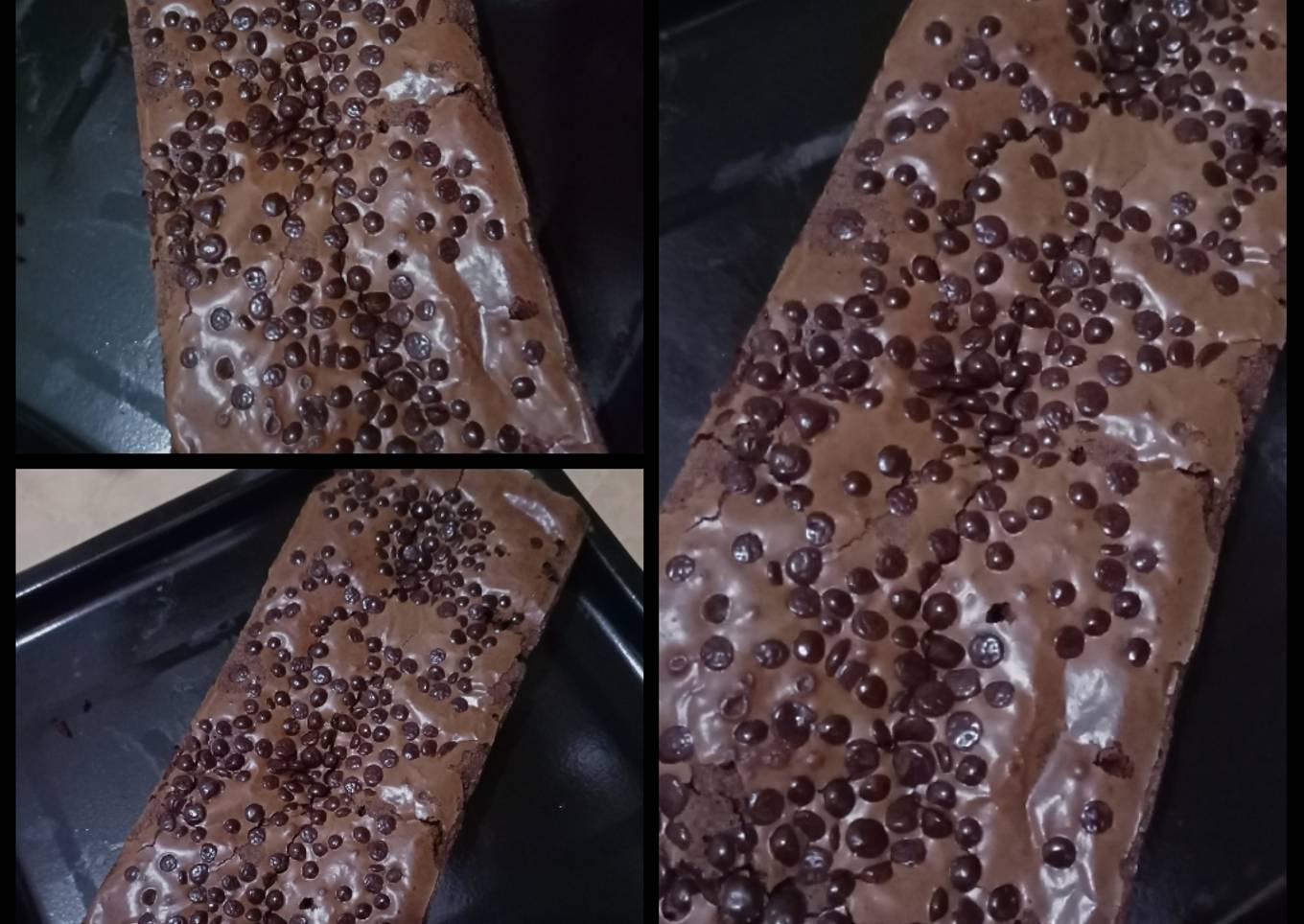 Brownies panggang chocochips