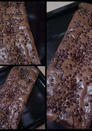 Foto resep Brownies panggang chocochips