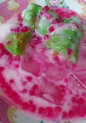 Foto resep Es Pisang Ijo LaHAP