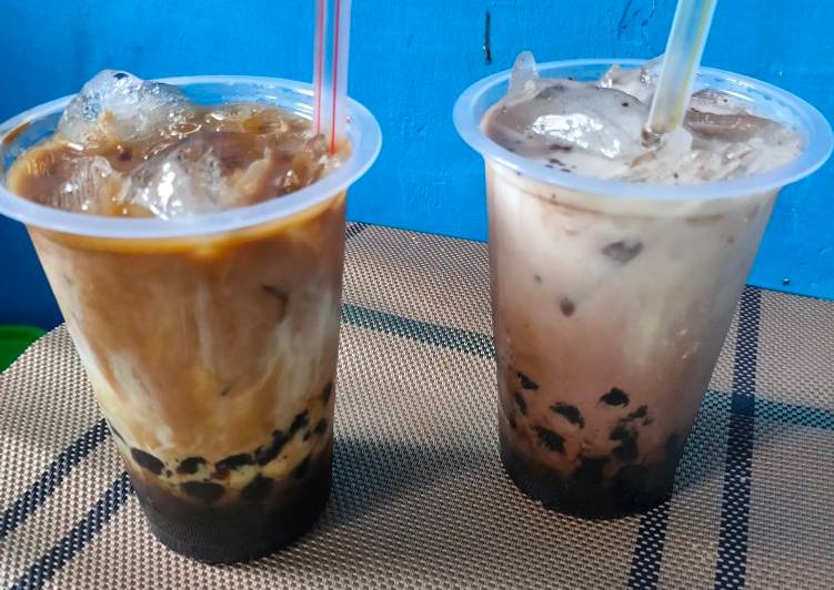 Cara Gampang Membuat Boba Ice Coffee yang Enak Banget