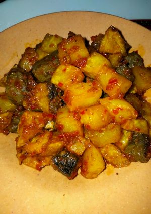 Foto resep Sambel goreng kentang ati