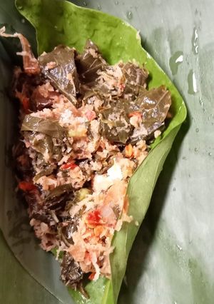 Foto resep Pepes Ikan Pedho Daun Singkong