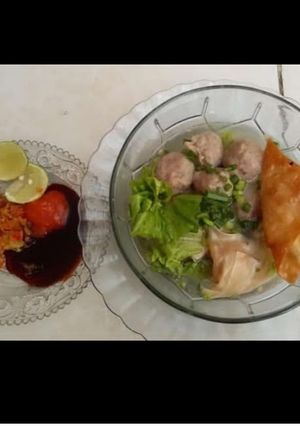 Foto resep Bakso ambyar 😁