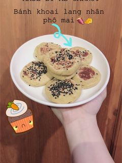 Hình của món Bánh khoai lang.