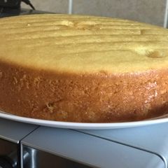 A picture of Semolina cake.