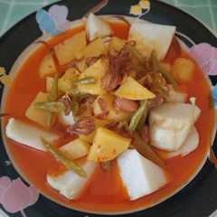รูปของ Sambal godog buncis kentang