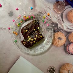 A picture of Fudge Chocolate Brownie.