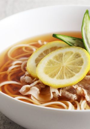 涮豬肉檸檬涼麵 的食譜成品照片