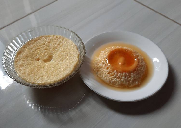 Pudding caramel - first trial
