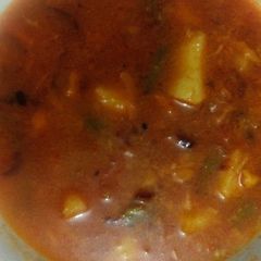 A picture of Potato stew.
