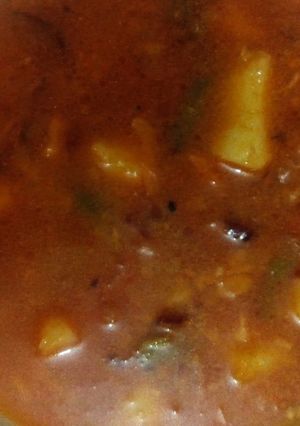 A picture of Potato stew.
