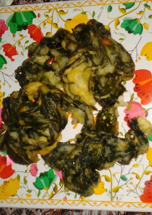 Foto resep Bakwan daun singkong ala umbul brintik klaten