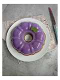 Pudding Taro Lapis Coklat