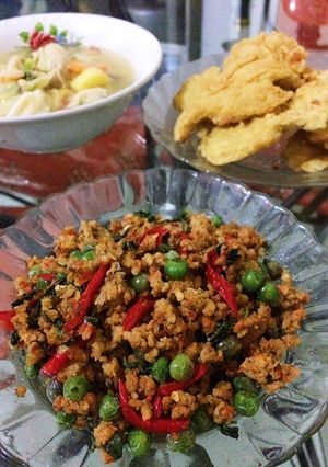 Foto resep Oncom leunca pedas