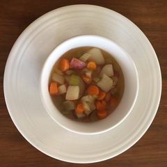 A picture of Gram's soup.