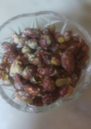 صورة لوصفة فول سوداني محمص