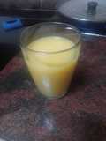 Refresco casero de naranja y piña (sin gas)