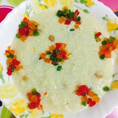 A picture of Rice dryfruits kheer.