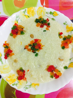 A picture of Rice dryfruits kheer.