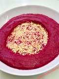 Houmous de betteraves rouges
