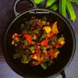 Lahsuni Bhindi DoPyaza