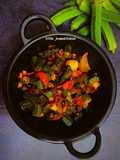 Lahsuni Bhindi DoPyaza