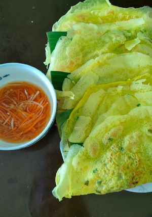 Hình của món Bánh xèo miền Tây.