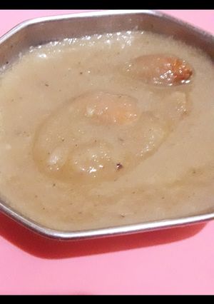A picture of Suji ka halwa (sooji ka halwa recipe in Hindi).