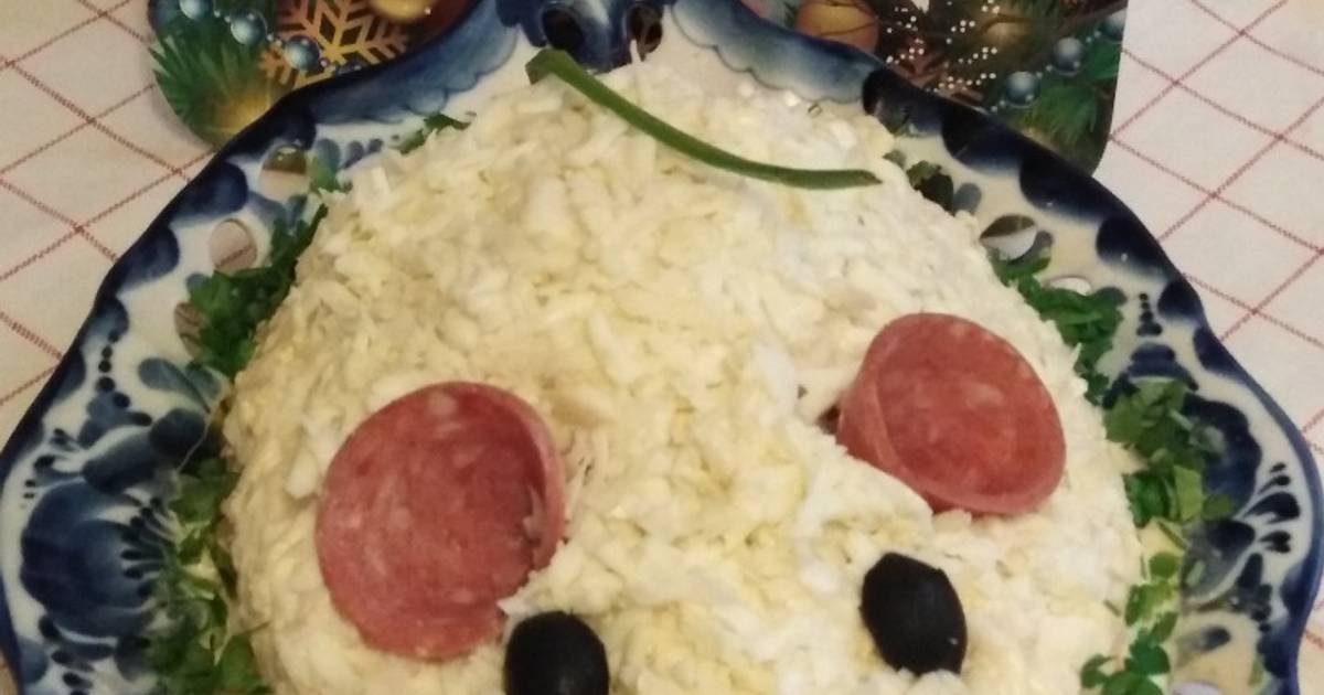 Салат Мышка Рецепт С Фото