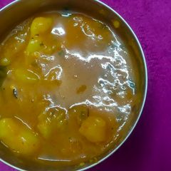 A picture of Aloo ki sabzi.
