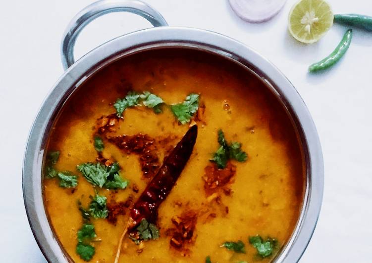 Step-by-Step Guide to Prepare Any-night-of-the-week Dhaba style daal tadka