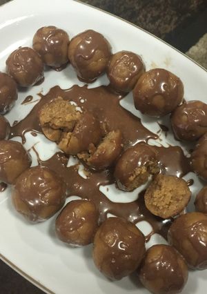 صورة لوصفة حلى لذيذ و سريع و بدون فرن🤤