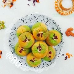 A picture of Almond Pistachio Nankhatai.