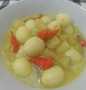Bagaimana Menyiapkan Telur puyuh kentang bumbu kuning yang Bisa Manjain Lidah
