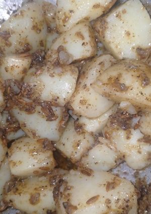 A picture of Jeera Potato.