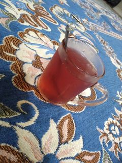عکسی از دستور یخ در بهشت آلبالو🍹😋