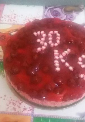 صورة لوصفة تشيز كيك لذيذة ومضمونة