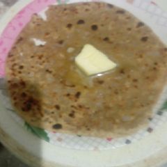 A picture of Onion prantha.