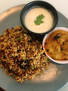 A picture of Soya Keema Biryani.
