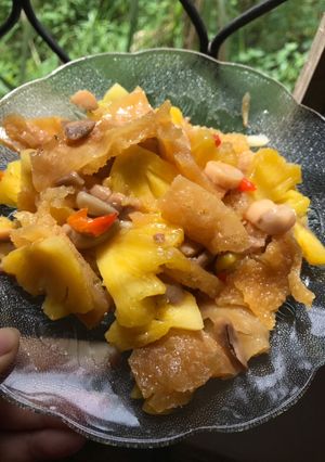 Foto resep Oseng nenas