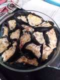 Conchiglioni relleno con champignones y ricota