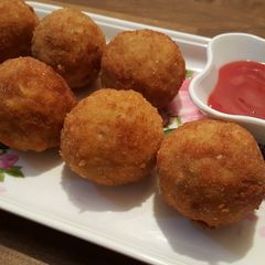 Chicken Cheese Ball - Crispy Snack Cookpad Ramadan Recipe - A picture of Chicken Cheese Ball - Crispy Snack Cookpad Ramadan Recipe -.