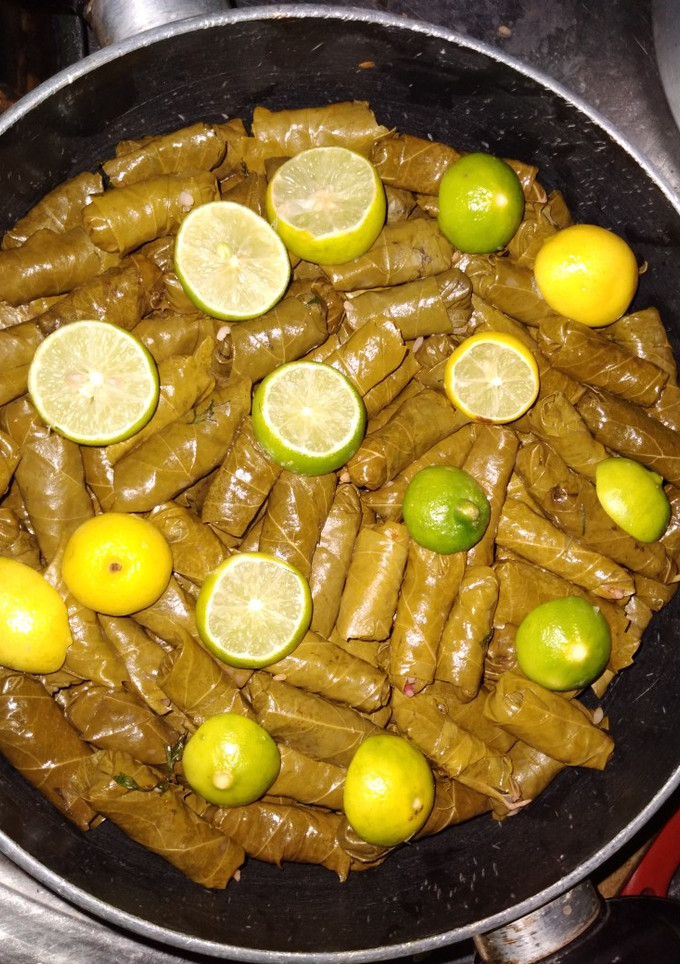 صورة لوصفة ورق عنب 😋