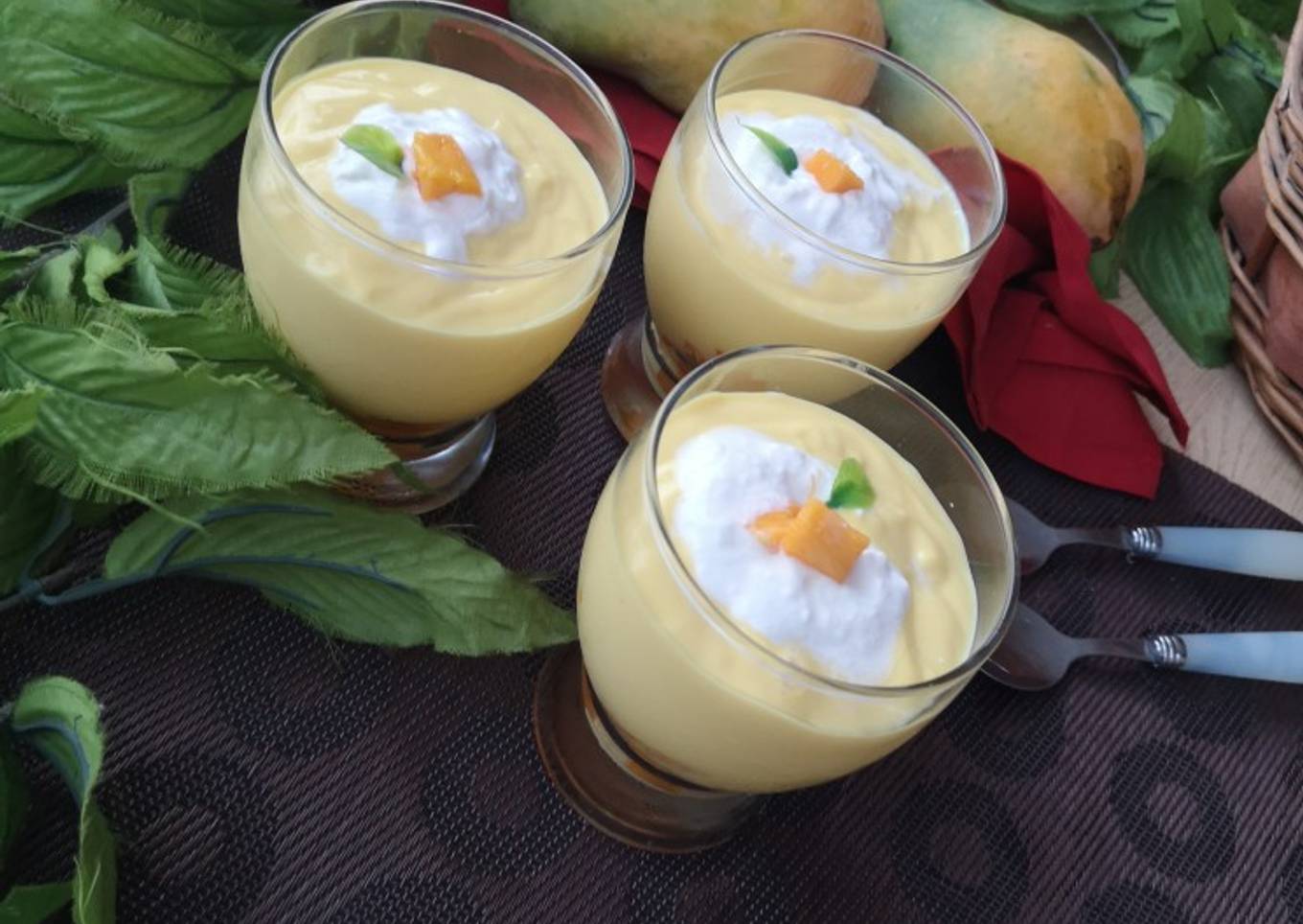 Mango mousse 🥭