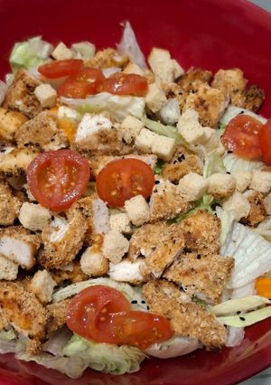 Φωτογραφία της συνταγής Σαλάτα light με κοτόπουλο