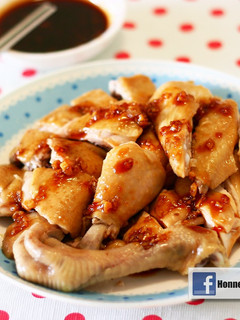 蒜蓉魚露甜辣醬雞 的食譜成品照片