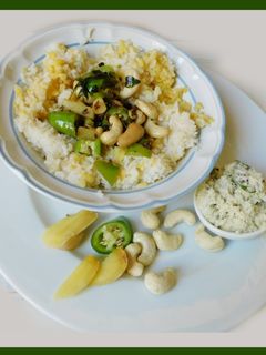 வெண் பொங்கல்(ven pongal recipe in tamil) செய்முறை முக்கிய புகைப்படம்